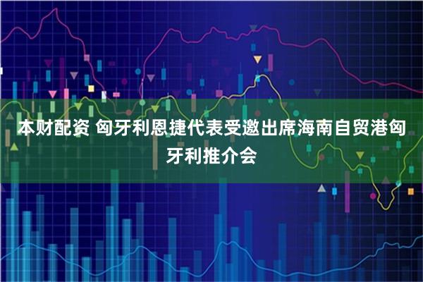 本财配资 匈牙利恩捷代表受邀出席海南自贸港匈牙利推介会